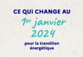 Accompagner les économies d&rsquo;énergie : ce qui change au 1er janvier 2024
