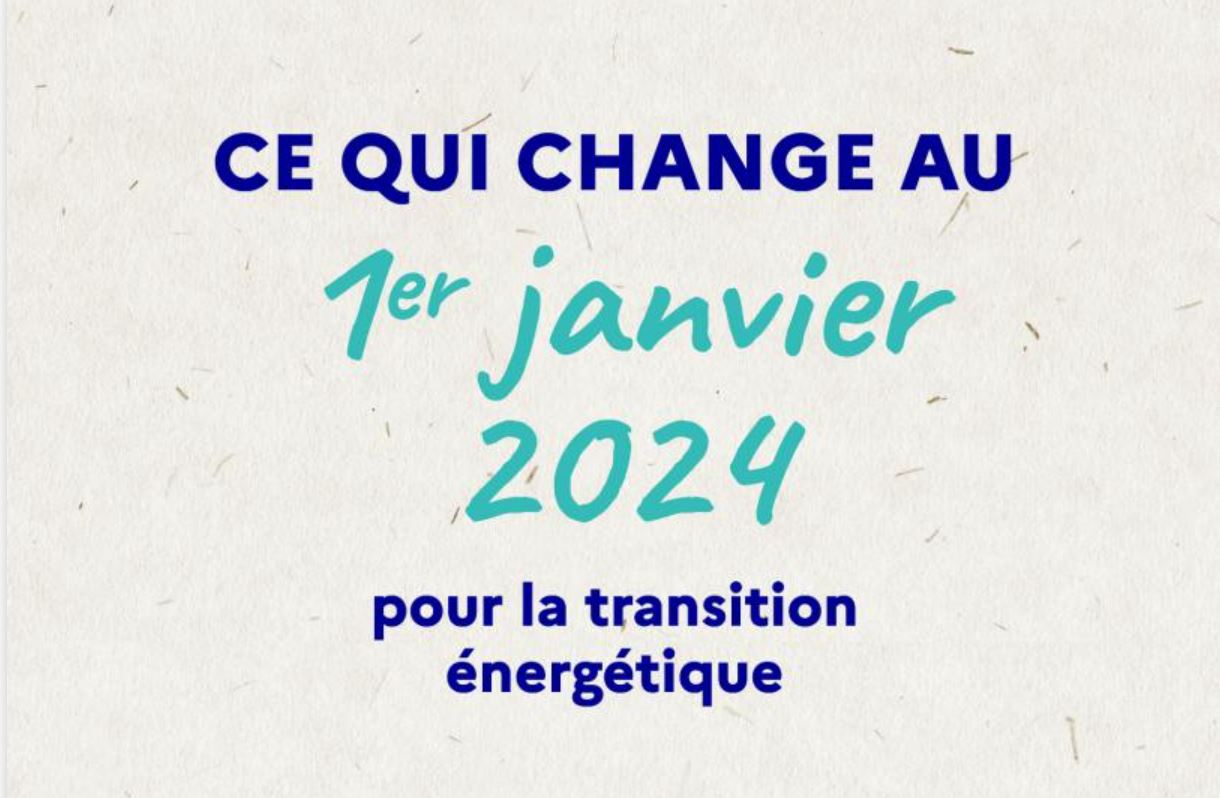 Accompagner les économies d&rsquo;énergie : ce qui change au 1er janvier 2024