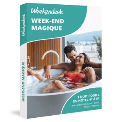 Week-end magique – Disponible en 249 Emplacements
