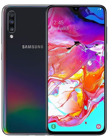 Samsung Galaxy A70 – 128 Go – État correct – Noir – Batterie testée