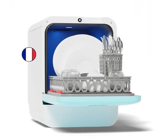 Bob lave-vaisselle éco-compact | Made in France | Edition Bleu