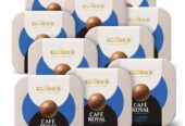 90 Coffee Balls Lungo – Boules de café haut de gamme 100% compostable – Spécialement conçues pour l&rsquo;utilisation de la machine à café CoffeB by Café Royal