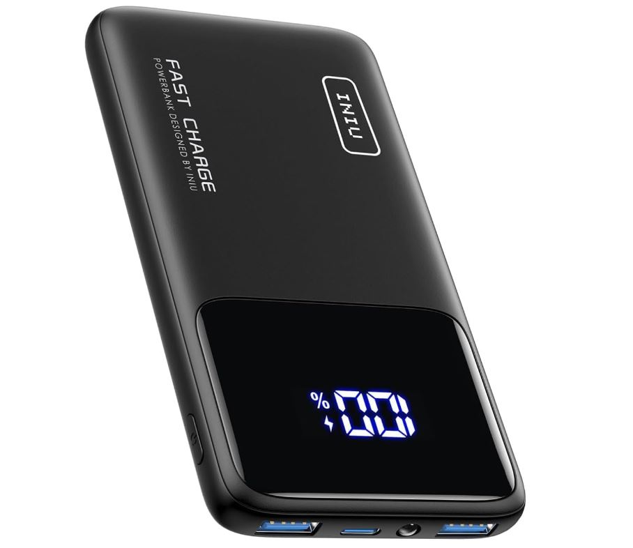 INIU Batterie Externe, 22.5W 10000mAh Power Bank, Batterie Portable USB C Input & Output PD3.0 QC4.0 Charge Rapide Power Bank Compatible avec iPhone 15 14 13 12 Pro Max Mini Plus Samsung iPad Pro etc