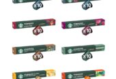STARBUCKS Pack Variété 8 Goûts différents by Nespresso, Capsules de Café 8 x 10 (80 Capsules)