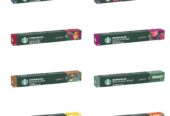 STARBUCKS Pack Variété 8 Goûts différents by Nespresso, Capsules de Café 8 x 10 (80 Capsules)