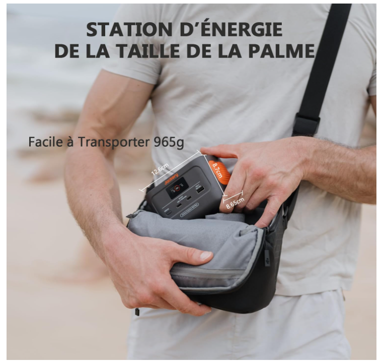 Mini Station Électrique Portable Jackery Explorer 100 Plus + Panneau Solaire 40W